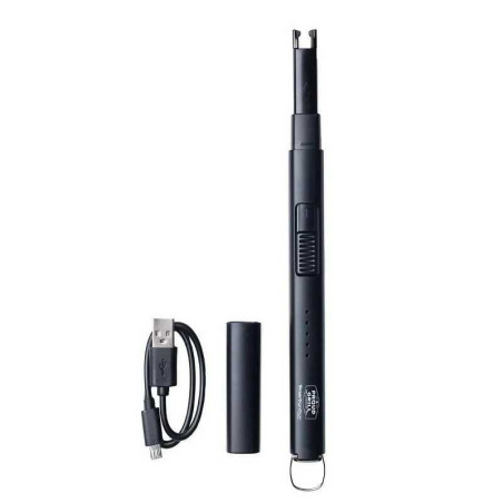 Encendedor Electrico Recargable Negro SIN ASIGNAR 6012U