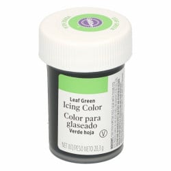 Colorante en Gel para Glaseado Color Verde Hoja, 1 Onza WILTON 04-0-0047