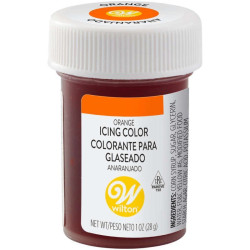 Colorante para Pasta Color Naranja, 1 onza WILTON 610-205