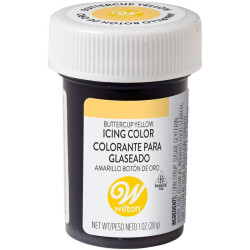 Colorante para Pasta Color Amarillo, 1 onza WILTON 610-216