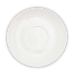 Plato para Taza Miqueta de Porcelana 4.25 Pulgadas Blanco ARNI S4693