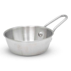Bowl Mini de Acero Inoxidable con Agarradera de 5 Pulgadas TIPS SSC-115