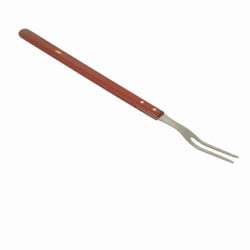 Tenedor de Trinchar de Acero Inoxidable con Puno de Madera de 21 pulgadas THUNDER SLTWPF021