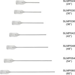 Paleta Mezcladora de Acero Inoxidable de 48 Pulgadas de Largo. THUNDER SLMP048 2