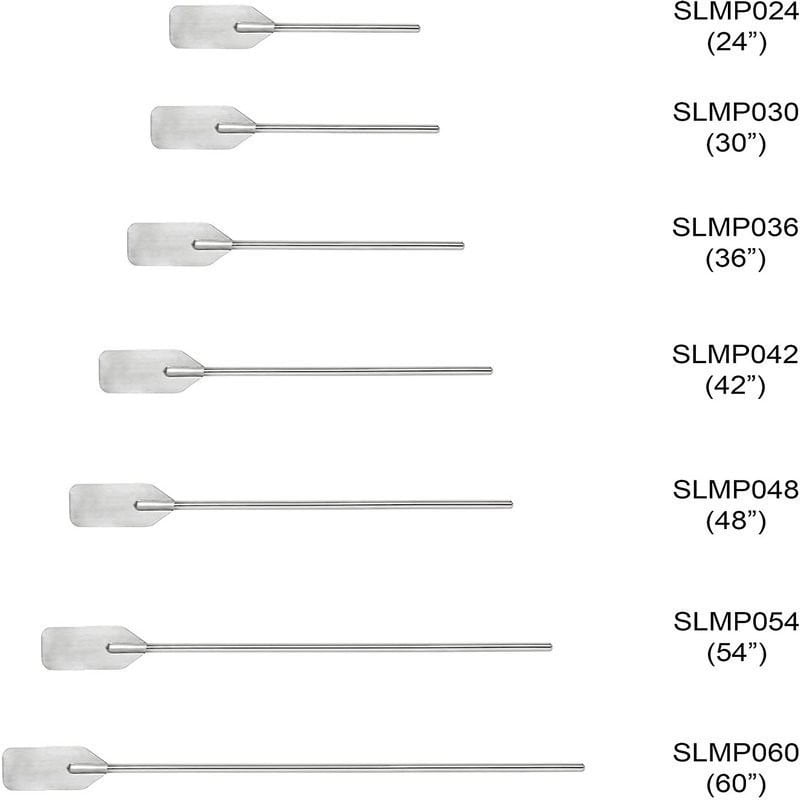 Paleta Mezcladora de Acero Inoxidable de 48 Pulgadas de Largo. THUNDER SLMP048