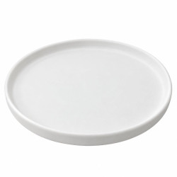 Plato Redondo Coupe de Porcelana 8.5 Pulgadas Blanco Mate ARNI C1564-01