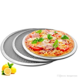 Parrilla de Aluminio para Pizza de 16 Pulgadas / 41 Centimetros KING METAL PS16 2