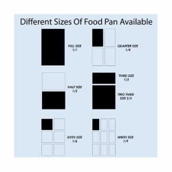 Tapa para Bandeja de Policarbonato 1/4 con Hueco MASTER CHEF 8603N 2