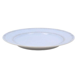 Platon Redondo de Melamina de Color Celeste de 8.3 Pulgadas MASTER CHEF B856-LB