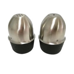 Salero y Pimentero con Domo de Tapa de Acero Inoxidable KING METAL SPS11
