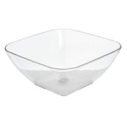 Bowl Cuadrado de Acrilico de 14 x 14 x 8 Centimetros MASTER CHEF 8415