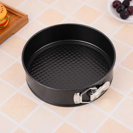 Molde Redondo de Teflon Desarmable de 28 x 6.5 Centimetros MASTER CHEF 0760755