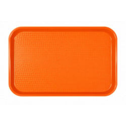 Azafate de 12 x 16 Pulgadas, Color Naranja THUNDER PLFFT1216RR