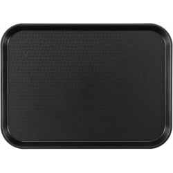 Azafate de 12 x 16 Pulgadas, Color Negro THUNDER PLFFT1216BK