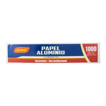 Papel Aluminio 18 Pulgadas x 1000 Pies SIN ASIGNAR 7441067604849