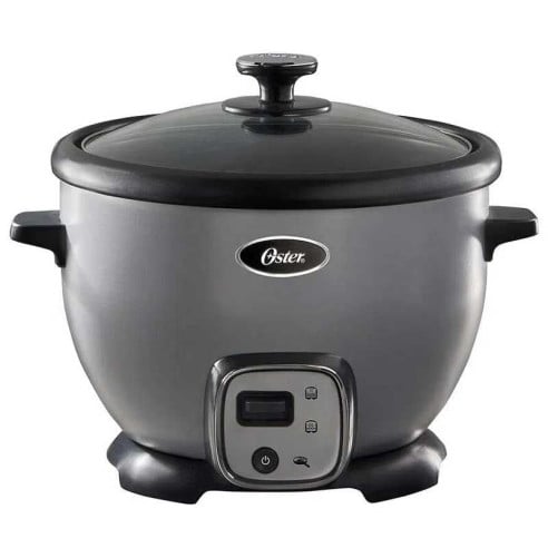 Olla Arrocera 12 Tazas de 900 Watts Plateada OSTER CKSTRC7030S