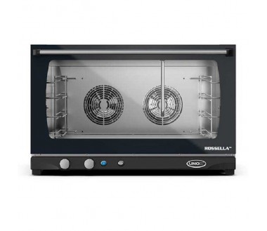 Horno de Conveccion Linemiss Manual con Humedad Electrico de 4 Bandejas de 65 x 45 Centimetros UNOX XAFT 193