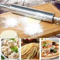 Rodillo de Cocina de Acero Inoxidable de 40 x 5 x 5 Centimetros MASTER CHEF 0760020 2