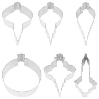 Cortador para Galletas Navidenas de Ornamentos, Set de 6 Unidades R Y M 1951