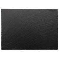 Bandeja Rectangular de Textura Negra de 35 x 25 Centimetros TESCOMA 428824 2