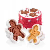 Cortador para Galleta con Forma de Muneco de Jengibre, Set de 2 Unidades TESCOMA 630858