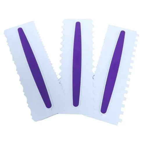 Juego de Peines para Glaseado, Set de 3 Unidades MASTER CHEF 0760011