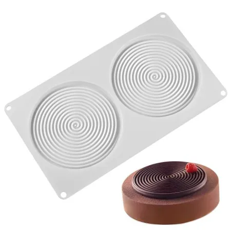 Molde de Silicon Circulo Rallas Delgado MASTER CHEF JSC2563