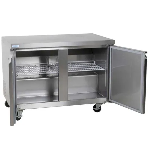 Mesa Undercounter de Congelacion 2 Puertas de Acero Inoxidable 48 Pulgadas U-STAR UUC-48F-E-HC