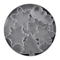 Cortador para Galletas Navidenas Mini Snowflame, Set de 5 Unidades R Y M 1986