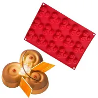 Molde de Silicon, Diseno de Sipnner, 15 Cavidades MASTER CHEF B01-RMSM-001