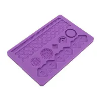 Molde de Silicon Fondant de Figuras Geometricas MASTER CHEF BCM-RM-04