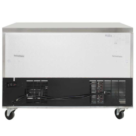Mesa Undercounter Refrigerada 2 Puertas de Acero Inoxidable 48 Pulgadas U-STAR UUC-48R-E-HC