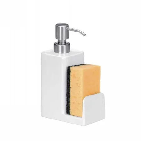 Dispensador para Jabon Liquido de 350 Mililitros con Porta Esponja TESCOMA 900812