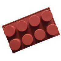 Molde de Silicon para Cupcakes de 8 Cavidades MASTER CHEF 0760716