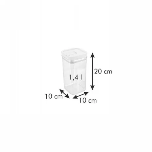 Contenedor Plastico para Alimentos de 1400 Mililitros TESCOMA 891624