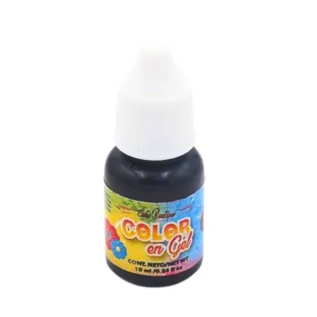 Colorante en Gel, 10 Mililitros, Color Cafe Chocolate  CHERRY AND CAKE AC09-010