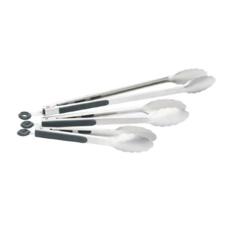 Pinza de Acero Inoxidable con Puno de Hule de 12 Pulgadas KING METAL UT12RG