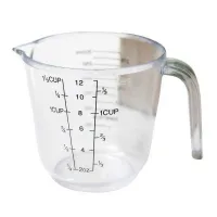 Taza para Medir Plastica Graduada de 300 Mililitros MASTER CHEF B21012207