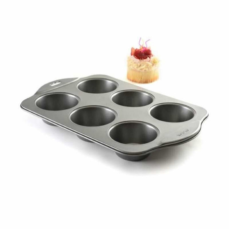 Molde Antiadherente para Muffins,  6 Cavidades NORPRO 3972