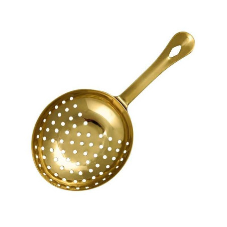 Colador Julep para Bar de Color Dorado KING METAL JS08G