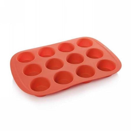 Molde de Silicon para Cupcakes con 12 Cavidades TESCOMA 629434