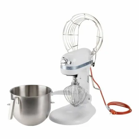 Batidora Comercial para 8 Quartos Blanca KITCHEN AID KSMC895WH