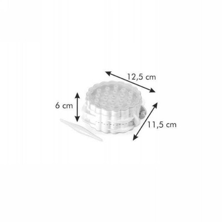 Molde Cortador con Patrones de Enrejado, Set 3 Tipos TESCOMA 630881