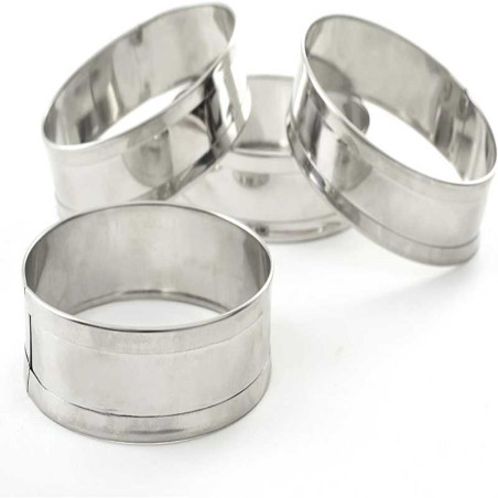 Aros para Muffin, Set de 4 Unidades NORPRO 3776