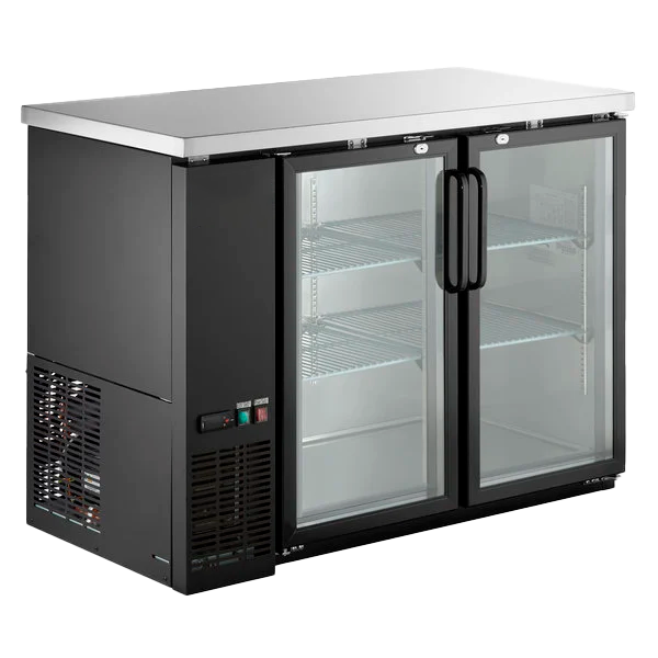 REFRIGERADOR BAR 2 PUERTAS VIDRIO 60”