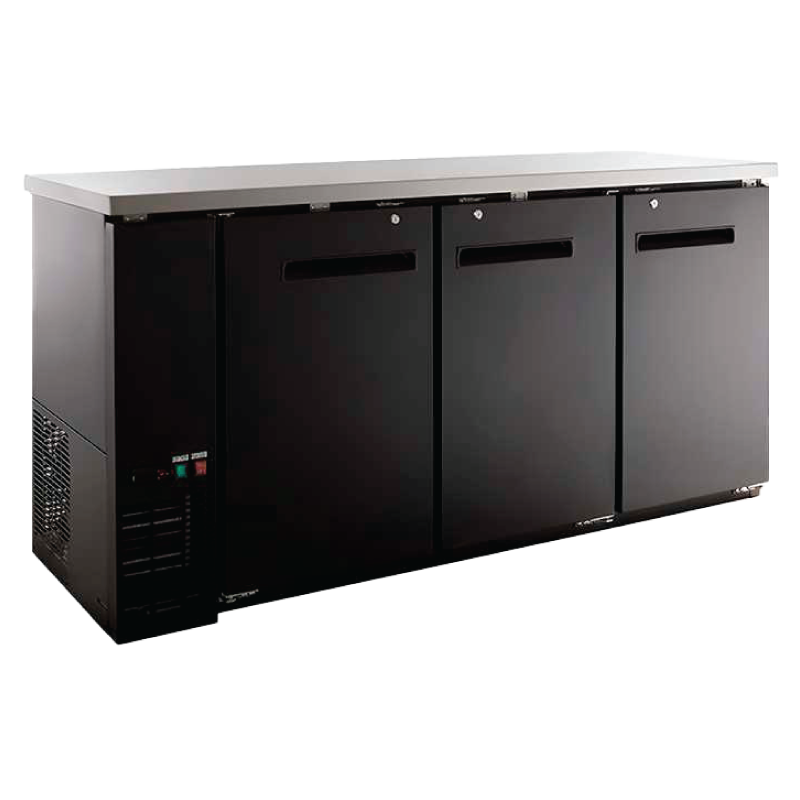 REFRIGERADOR BAR 2 PUERTAS 60”