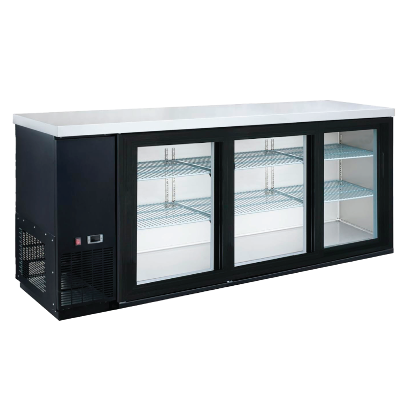 REFRIGERADOR BAR 3 PUERTAS VIDRIO 72”