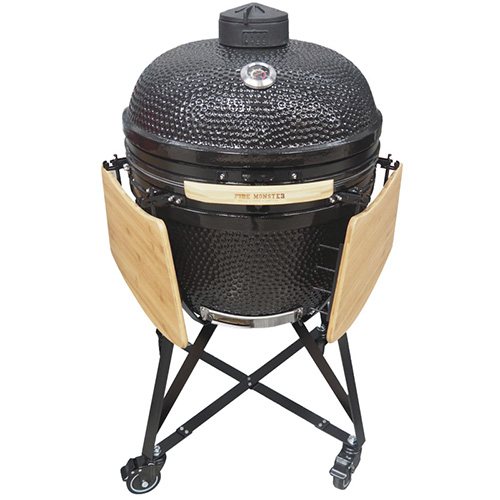 parrilla fire monster color negro 25 pulgadas