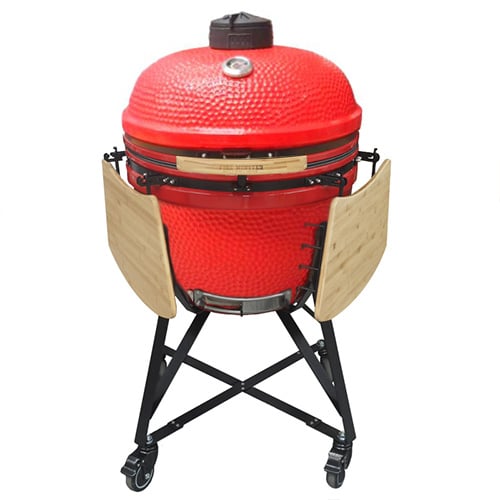 parrilla fire monster color rojo 25 pulgadas