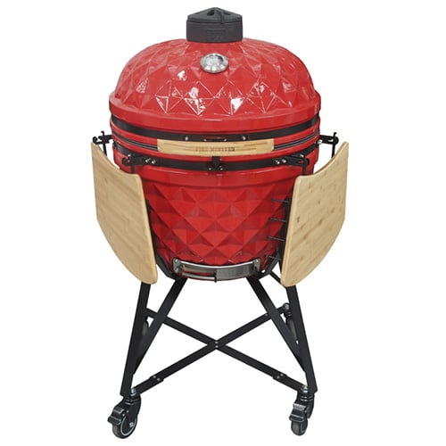 parrilla fire monster diamante color rojo 25 pulgadas